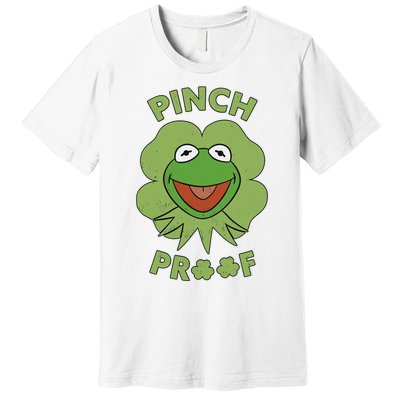 Pinch Proof Funny Frog Premium T-Shirt