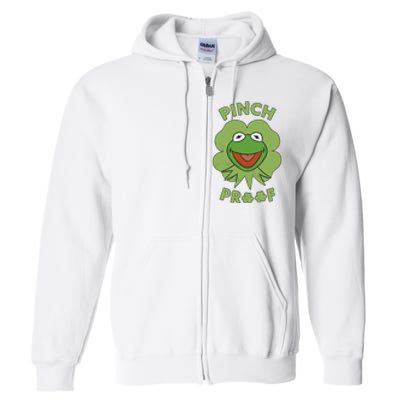 Pinch Proof Funny Frog Full Zip Hoodie