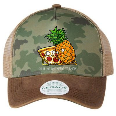 Pineapple Pizza Funny Pepperoni Pizzas Legacy Tie Dye Trucker Hat