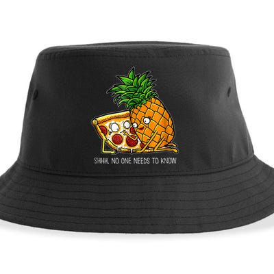 Pineapple Pizza Funny Pepperoni Pizzas Sustainable Bucket Hat