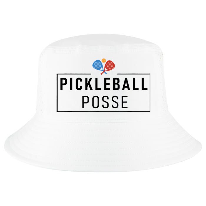 Pickleball Posse Funny Pickleball Quote For Pickeball Lovers Cool Comfort Performance Bucket Hat