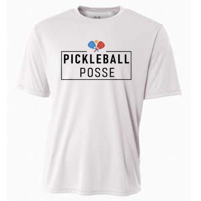 Pickleball Posse Funny Pickleball Quote For Pickeball Lovers Cooling Performance Crew T-Shirt