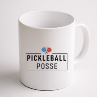 Pickleball Posse Funny Pickleball Quote For Pickeball Lovers Coffee Mug