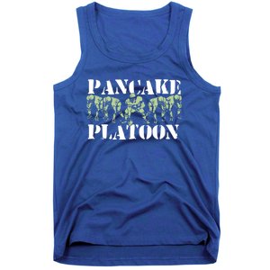 Pancake Platoon Funny Offensive Line Football Ogiftline Gift Tank Top