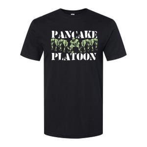 Pancake Platoon Funny Offensive Line Football Ogiftline Gift Softstyle CVC T-Shirt