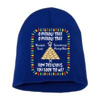 Pierogi Polish Food Christmas Pierogies Maker Funny Gift Cute Gift Short Acrylic Beanie