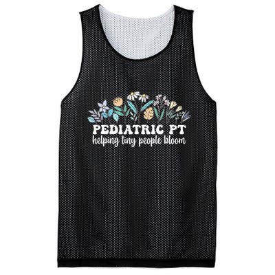 Pediatric PT Flowers Pediatric Physical Therapy Mesh Reversible Basketball Jersey Tank