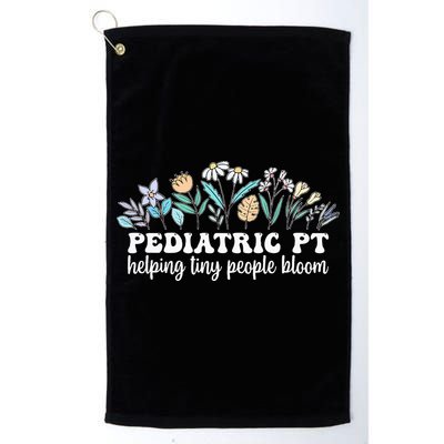 Pediatric PT Flowers Pediatric Physical Therapy Golf Towel