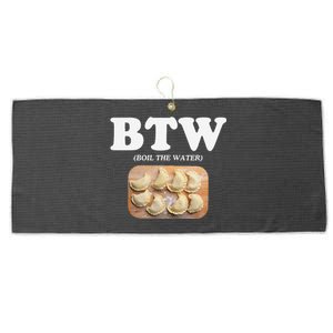 Pierogi Polish Food Large Microfiber Waffle Golf Towel