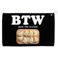 Pierogi Polish Food Grommeted Golf Towel