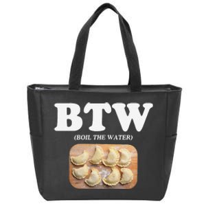 Pierogi Polish Food Zip Tote Bag