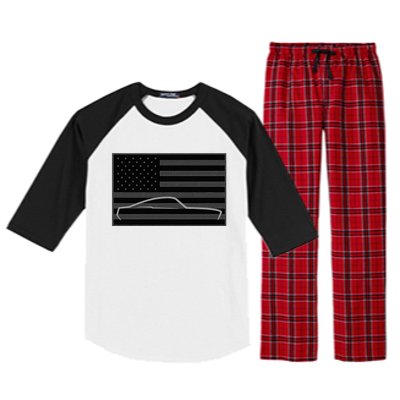 Patriot Pony Fastback 2 Raglan Sleeve Pajama Set