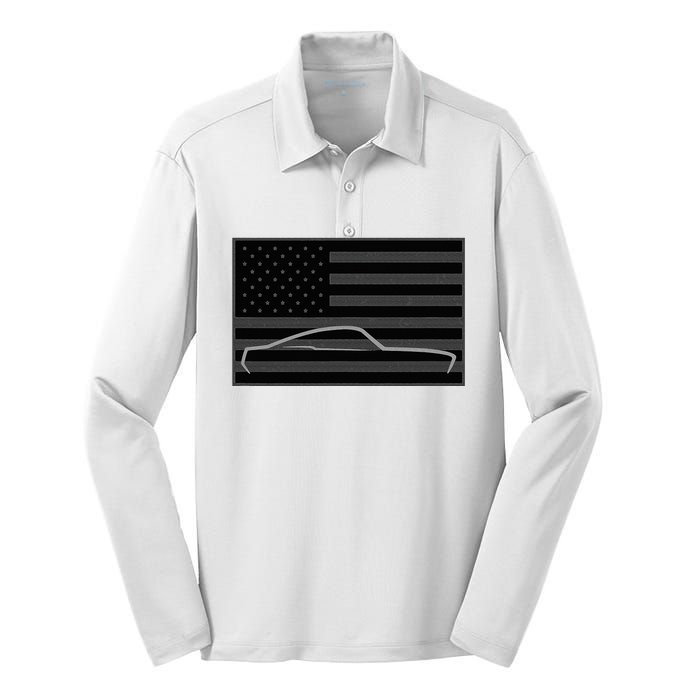 Patriot Pony Fastback 2 Silk Touch Performance Long Sleeve Polo