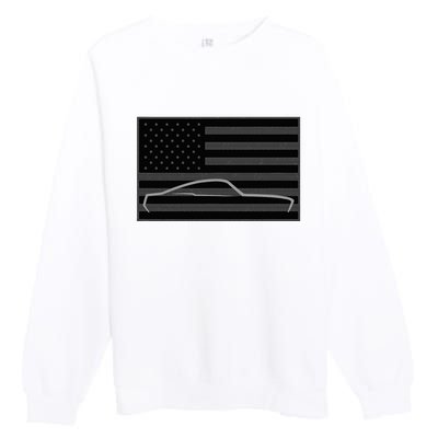 Patriot Pony Fastback 2 Premium Crewneck Sweatshirt