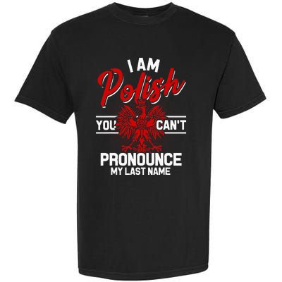 Polish Poland For Poland Polska Polin Eagle Krakow Garment-Dyed Heavyweight T-Shirt