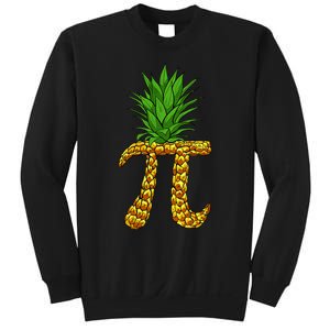 Pineapple Pi Funny Pi Day Pi Neapple Pi Sweatshirt