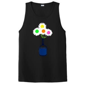 Pretty Pickleball Flowers In Paddle Vase Gift Ideas For Pickleball Fans PosiCharge Competitor Tank