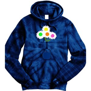 Pretty Pickleball Flowers In Paddle Vase Gift Ideas For Pickleball Fans Tie Dye Hoodie