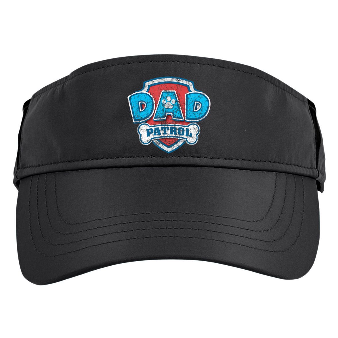 Fathers Day Dad Patrol Adult Drive Performance Visor