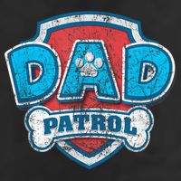 Fathers Day Dad Patrol Adult Drive Performance Visor