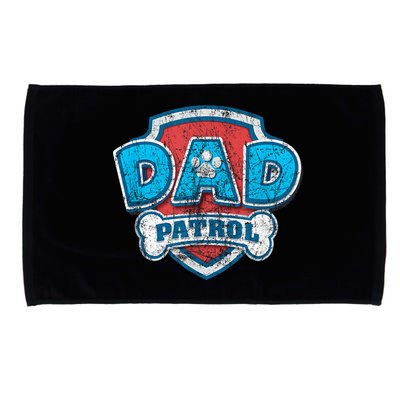 Fathers Day Dad Patrol Microfiber Hand Towel