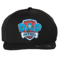 Fathers Day Dad Patrol Wool Snapback Cap