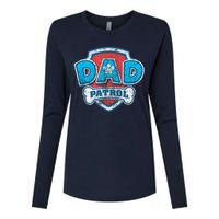 P.A.W. P.A.T.R.O.L Fathers Day Dad Patrol Womens Cotton Relaxed Long Sleeve T-Shirt