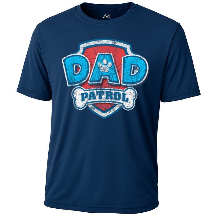 Fathers Day Dad Patrol Cooling Performance Crew T-Shirt