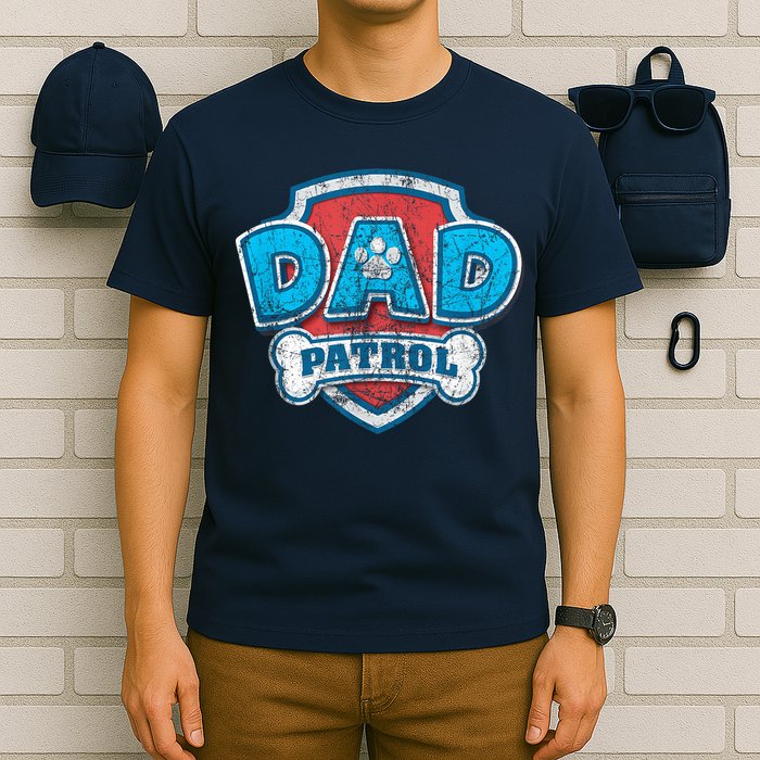 Fathers Day Dad Patrol T-Shirt