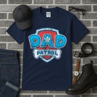 Fathers Day Dad Patrol Tall T-Shirt
