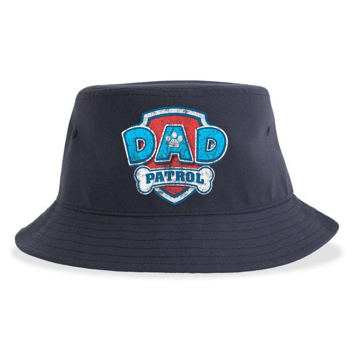 Fathers Day Dad Patrol Sustainable Bucket Hat