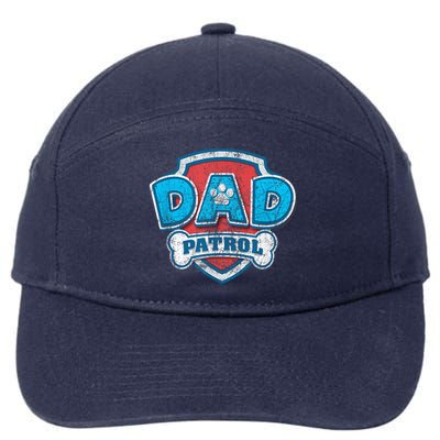 Fathers Day Dad Patrol 7-Panel Snapback Hat