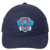 Fathers Day Dad Patrol 7-Panel Snapback Hat