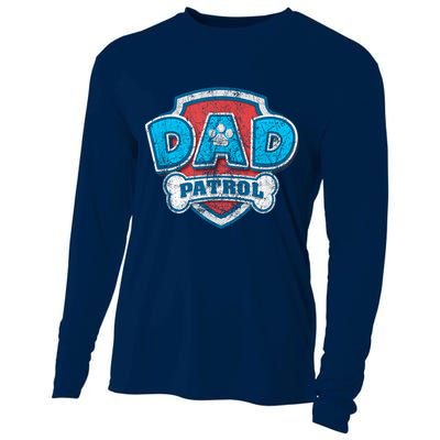 Fathers Day Dad Patrol Cooling Performance Long Sleeve Crew