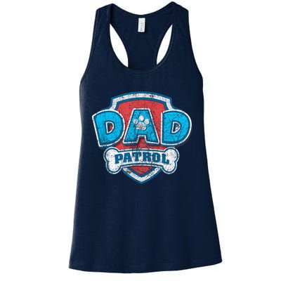 Fathers Day Dad Patrol Womens Tank Top