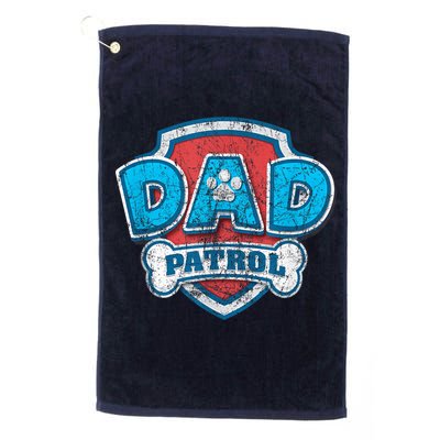 Fathers Day Dad Patrol Golf Towel