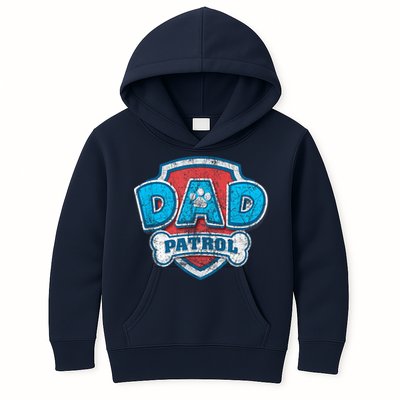 Fathers Day Dad Patrol Kids Hoodie
