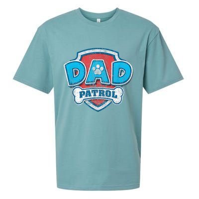 Fathers Day Dad Patrol Sueded Cloud Jersey T-Shirt