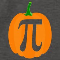 Pumpkin Pi Funny Halloween & Thanksgiving Pumpkin Pie Vector Backpack