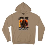 Pesto Penguin Funny Absolute Unit Bootleg Rap Fire Gift Hoodie