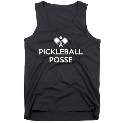 Pickleball Posse Funny Pickleball Tank Top