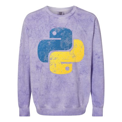 Python Programming For Programmers Colorblast Crewneck Sweatshirt