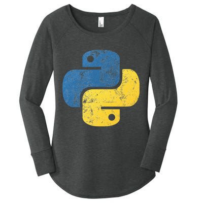 Python Programming For Programmers Women's Perfect Tri Tunic Long Sleeve Shirt