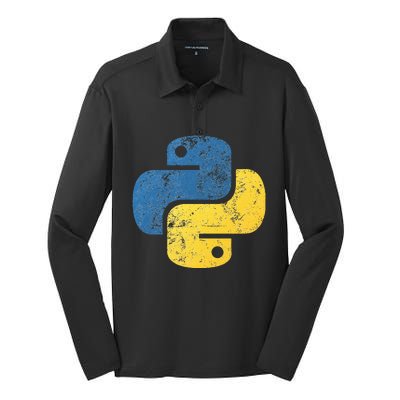 Python Programming For Programmers Silk Touch Performance Long Sleeve Polo