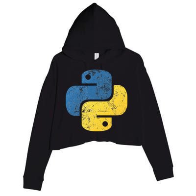 Python Programming For Programmers Crop Fleece Hoodie