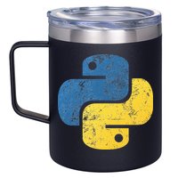 Python Programming For Programmers 12oz Stainless Steel Coffee Mug