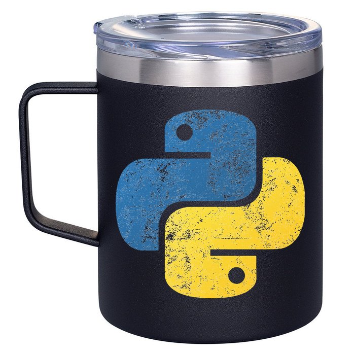 Python Programming For Programmers 12oz Stainless Steel Coffee Mug