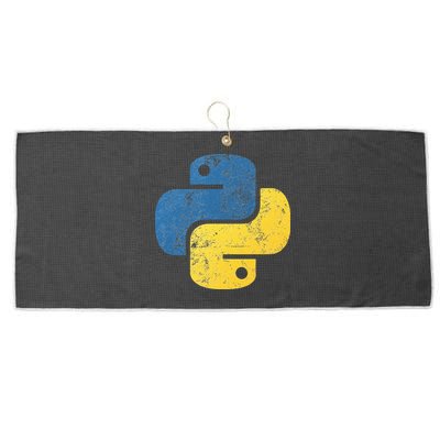 Python Programming For Programmers Large Microfiber Waffle Golf Towel
