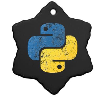 Python Programming For Programmers Ceramic Star Ornament