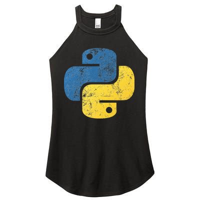 Python Programming For Programmers Women's Perfect Tri Rocker Tank